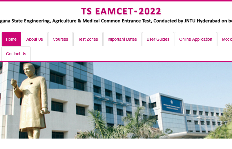 TS EAMCET 2022 Results Download Score Card at eamcet.tsche.ac.in