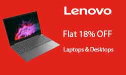 Lenovo Laptops Desktops Offers Deals Discounts Coupons Vouchers in India