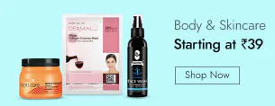 Body & Skin Care Products For Women & Men Starting at Rs 39