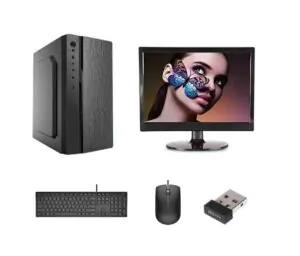 Assembled Desktop Computer Core i3 3rd Gen Processor 15.4 Inch LED Monitor 4 GB RAM 128GB SSD with Keyboard Mouse price in India