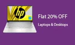 HP Laptops Desktops Offers Deals Discounts Coupons Vouchers in India