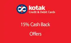 Kotak Mahindra Bank Payment Offers Deals Discounts Coupons Vouchers in India